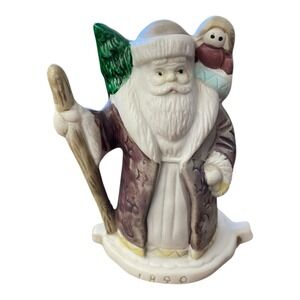 Kris Kringle 1890 Santa Through The Years Porcelain Figure